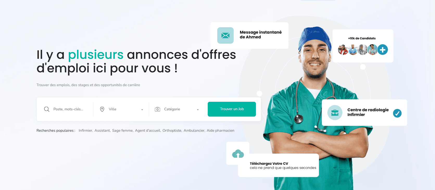 SehaStaff: Morocco's first Healthcare Recruitment Platform